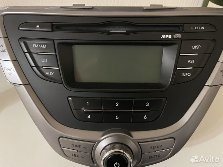 Авто магнитола бу на hyundai elantra