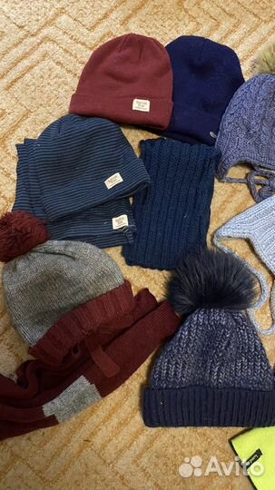 Шапки и шарфы мальчику