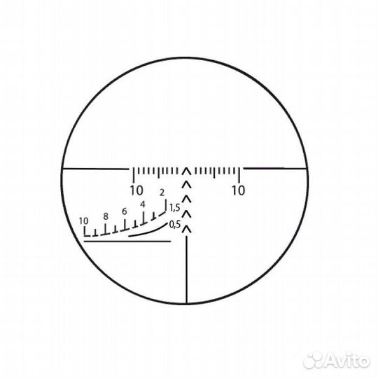 Прицел оптический посп 4-8x42 вд (Сайга 1,5/1000)