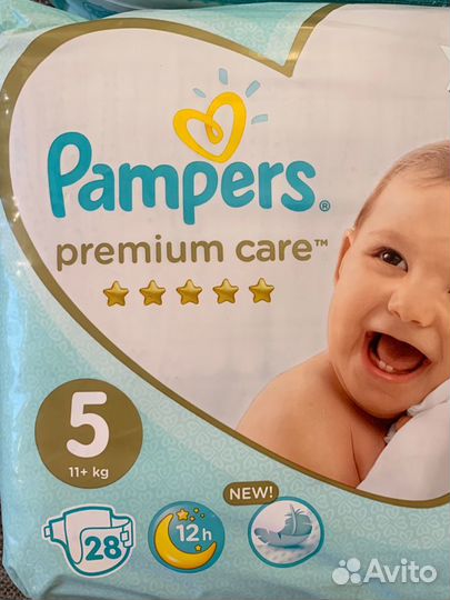 Подгузники Pampers Premium Care 5