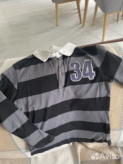 Брюки пеплос, Рубашка школьная 134, кардиган