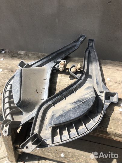 Заглушки на бампер hyundai solaris