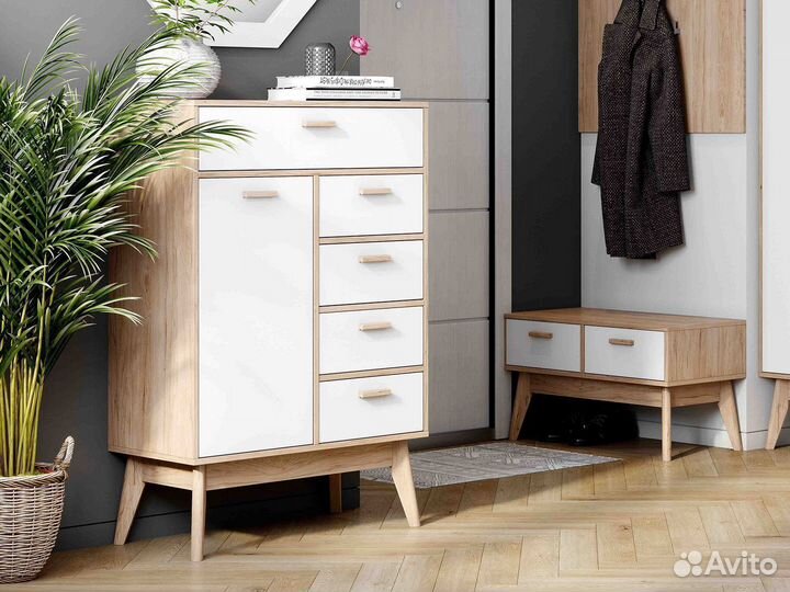 Новая Модульная прихожая Калгари Мебельград