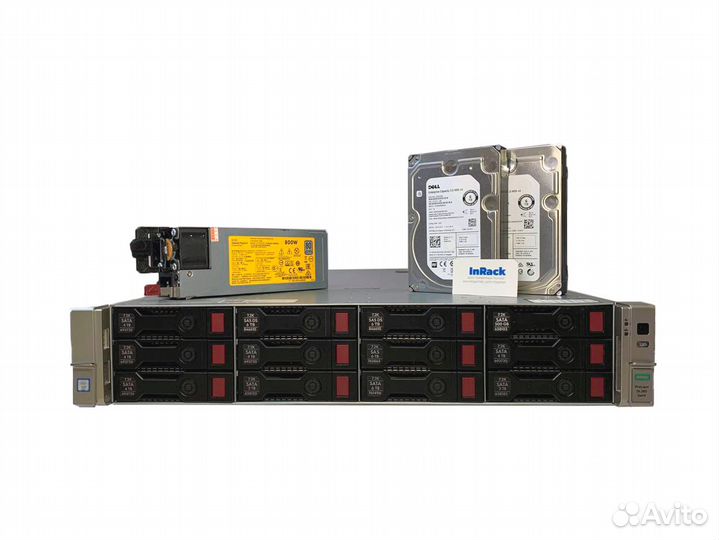 Сервер HP DL380 Gen9 12LFF 2x E5-2695v3 32GB