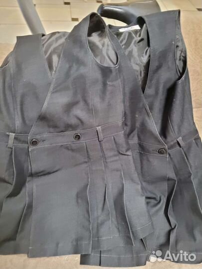 Школьная форма для девочки серая