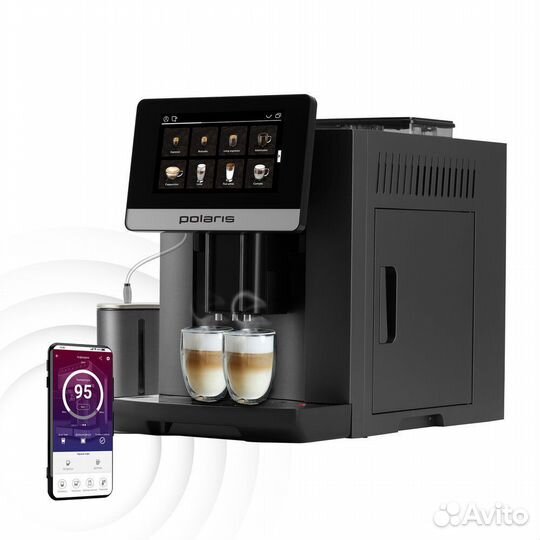 Кофемашина Polaris pacm 2080AC Wi-Fi IQ Home