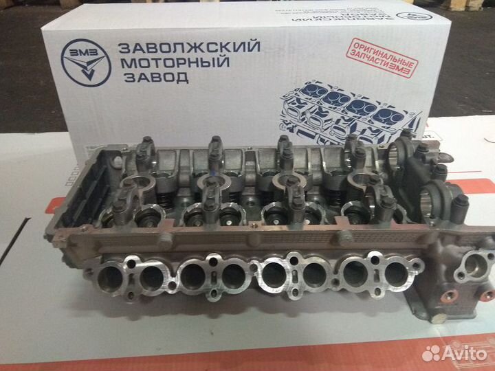 Головка блока на Двигатель змз405.406,409 Евро 0-2