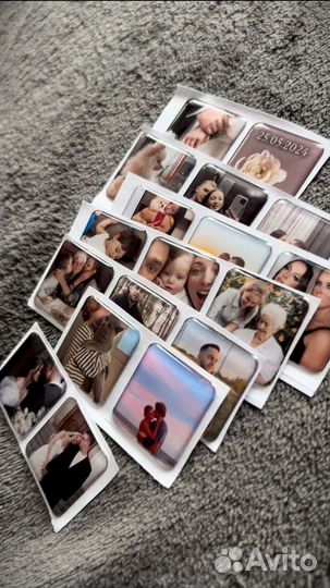 Стикеры 3D квадратные для бизнеса оптом