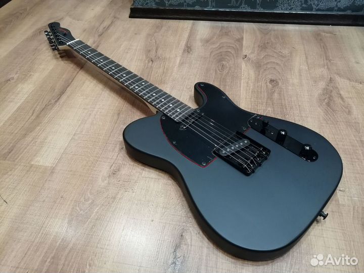 Fender Telecaster Custom Noir Black Satin