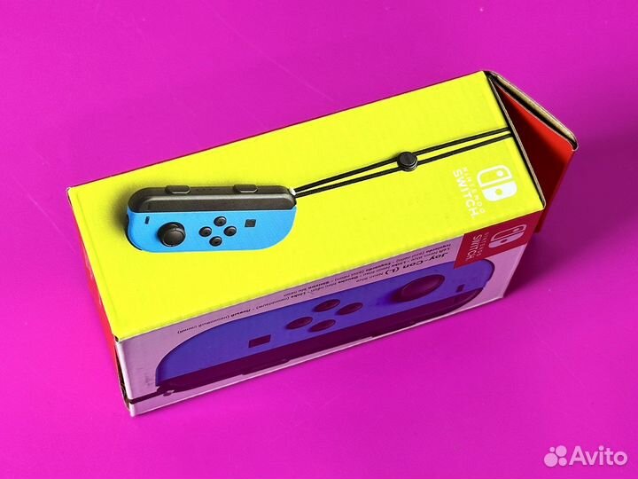 Оригинальный Joy-Con (L) Neon Blue Nintendo Switch