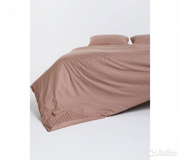 Постельное белье GoodNight Pure Страйп-сатин евро