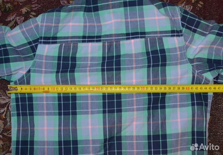 Рубашка с коротким рукавом 11-12 лет