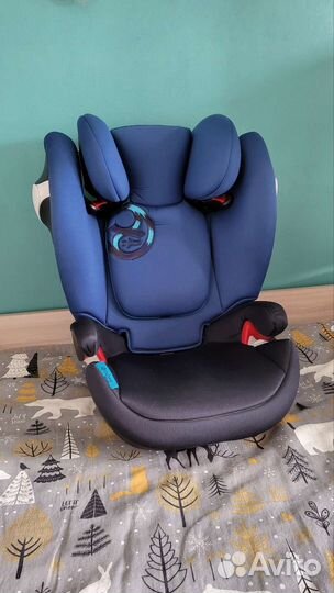 Детское автокресло cybex solution m-fix 16-36кг