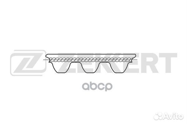 Ремень зубчатый грм Chevrolet Lacetti (J200) 05