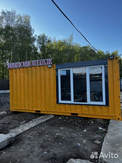 Контейнер вагончик шиномонтаж