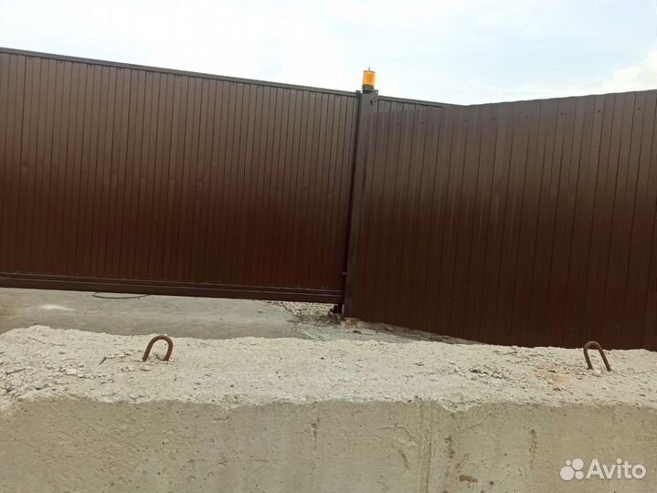 Откатные ворота под ключ