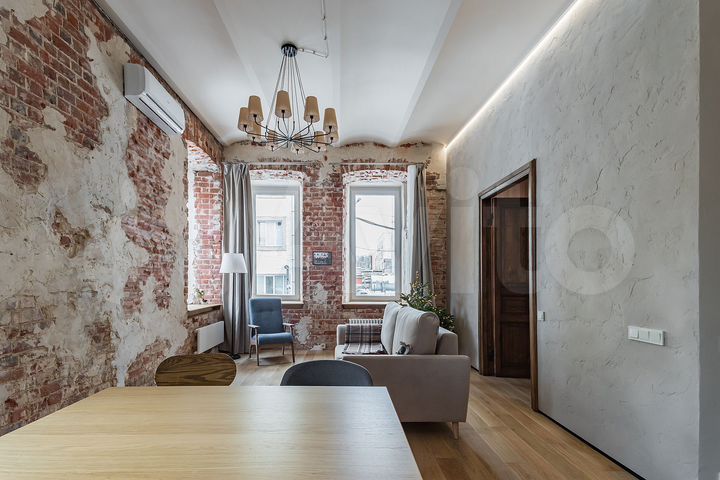 1-к. квартира, 55 м², 1/2 эт.