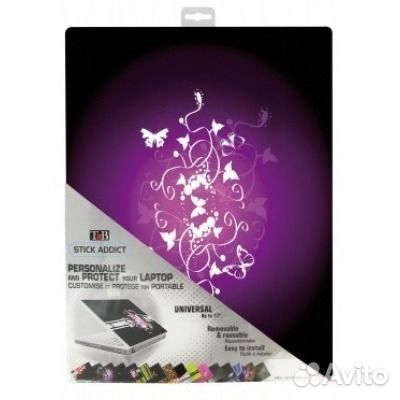 Наклейки виниловые (стикеры) на ноутбук новые