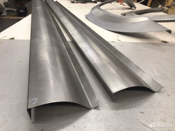 Kia Sportage 1 ремонтные пороги левый