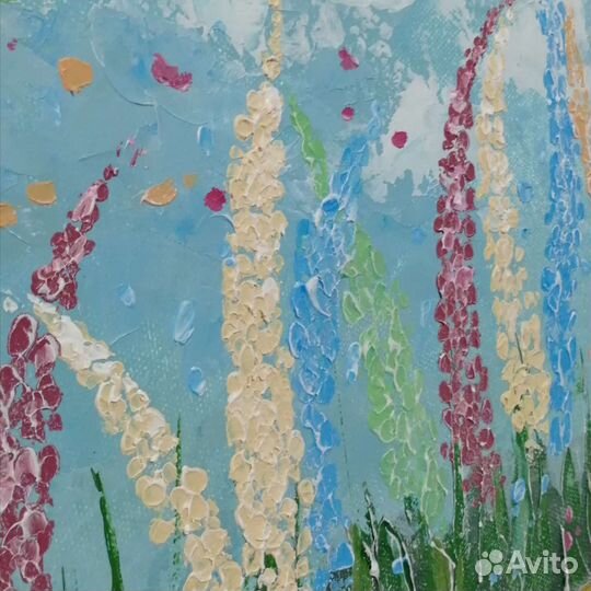 Картина интерьерная рельефная