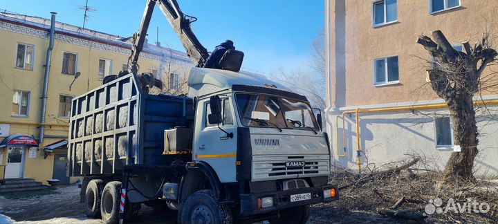 Вывоз мусора камаз 26 m3
