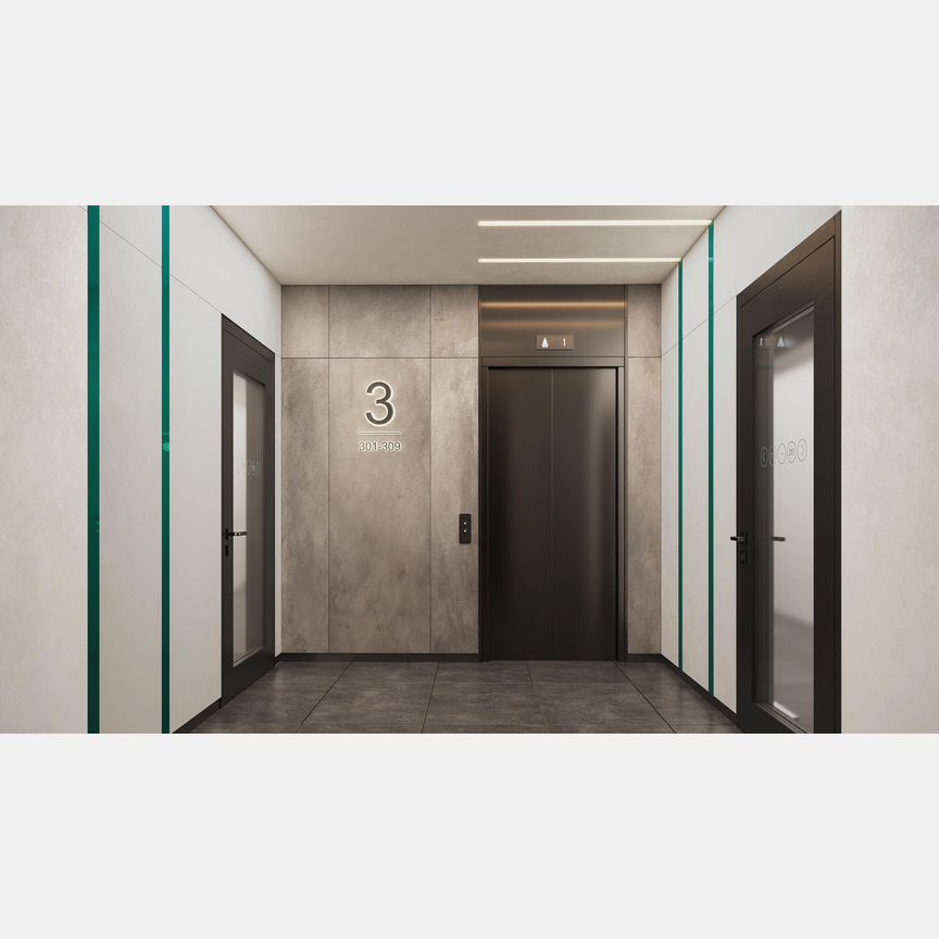 3-к. квартира, 70,7 м², 2/14 эт.