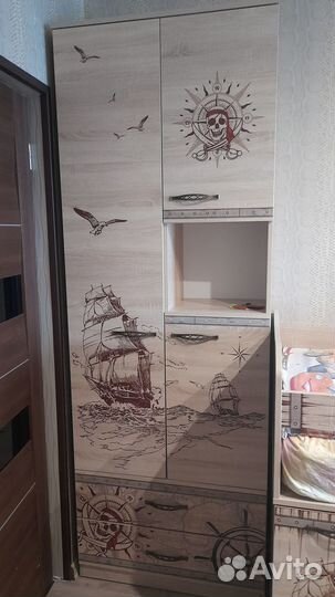 Кровать трансформер и шкаф (Гарнитур)