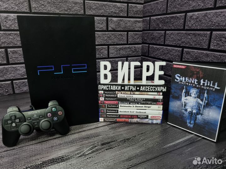 Прошитый Sony PS2 scph 50008 с играми