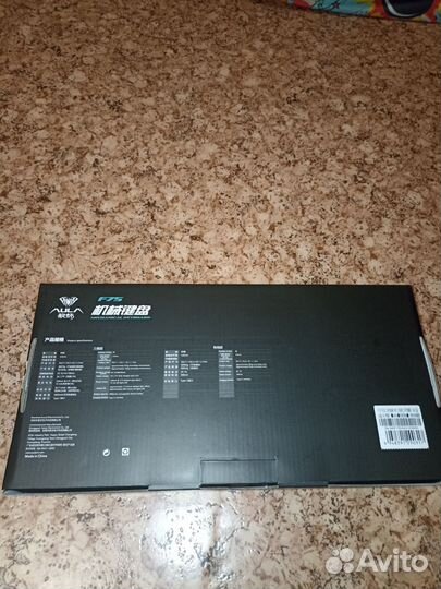 Коробка от aula f75