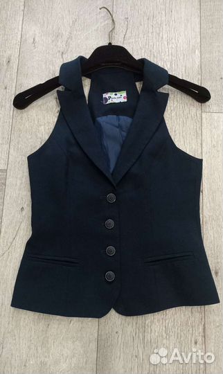 Школьный жилет для девочки