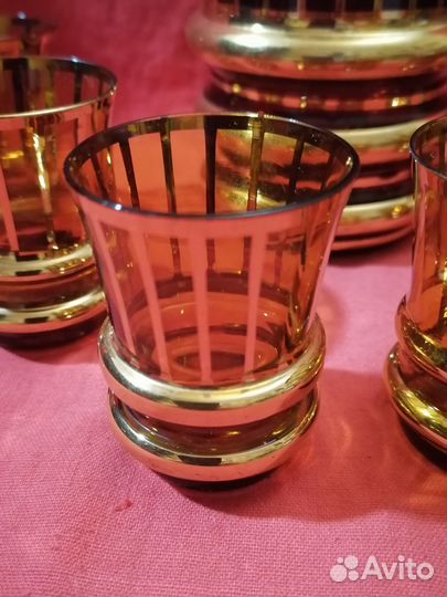 Коньячный набор Богемия Чехословакия