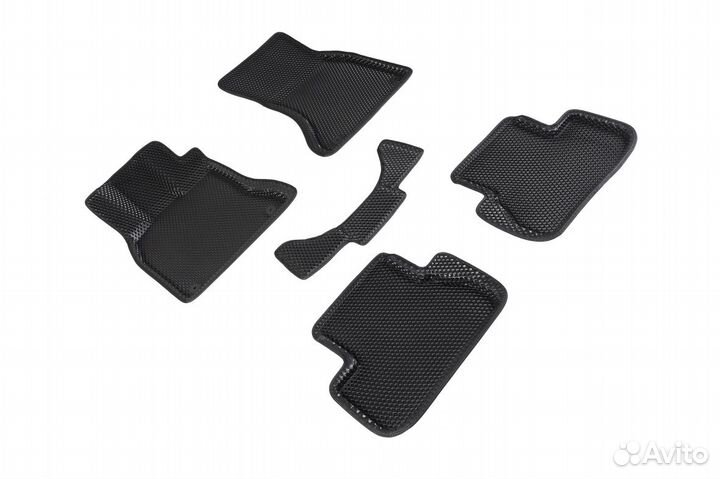 EVA ковры 3D Ромб KIA Optima III 2010-15 чер(№95482) (95482)