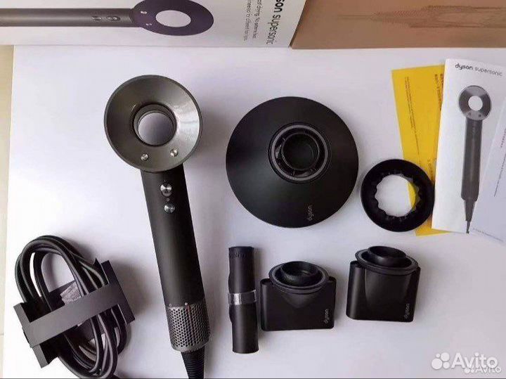 Фен dyson supersonic hd03 серый, никель, Фуксия