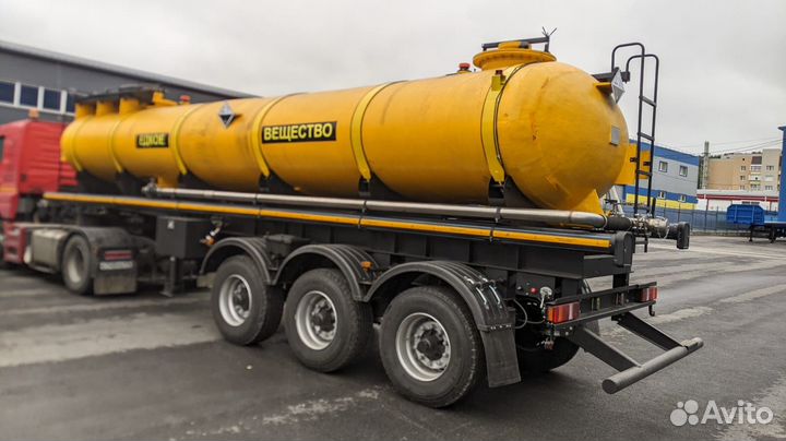 Полуприцеп цистерна для соляной кислоты, 20 m3