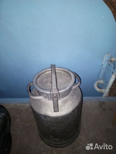 Фляга алюминиевая СССР 40 л для воды