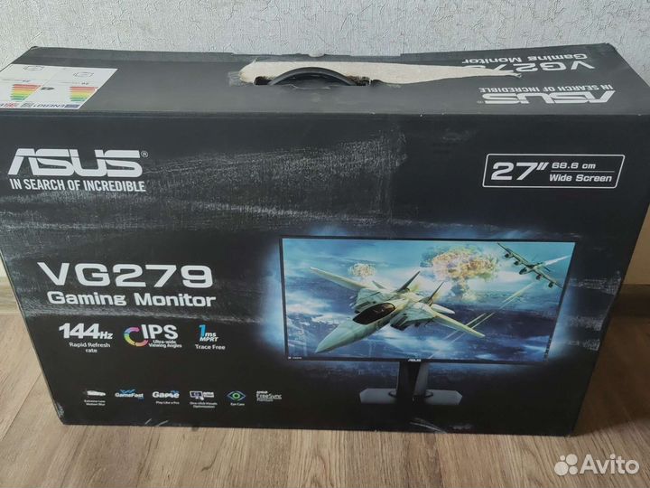 Монитор asus VG279Q,1920x1080,144Гц,IPS