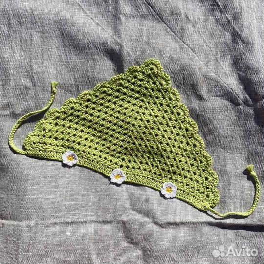 Вязаная косынка 