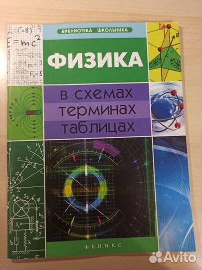 Школьный курс физики с схемах и таблицах