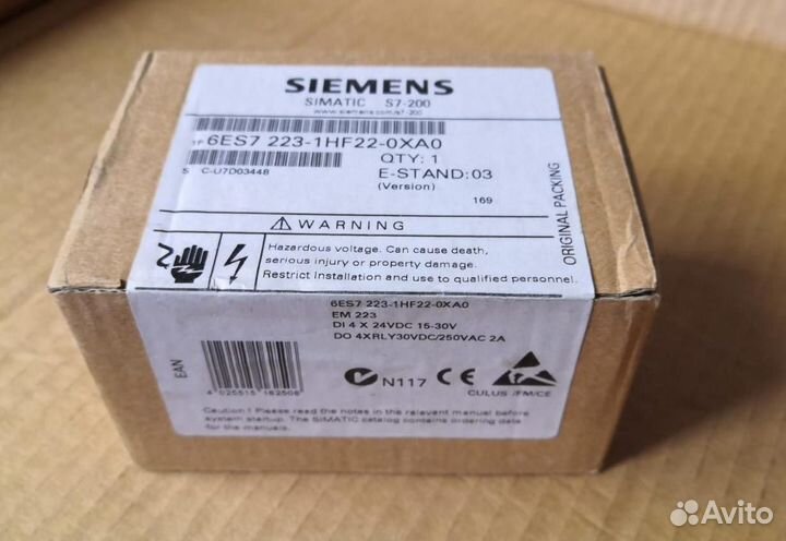 Модуль ввода Siemens EM223 4DI 4DO