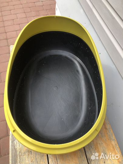 Лоток высокий для кошачьего туалета