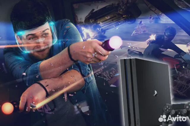 Sony PS VR + 2 мува + 12 дисков