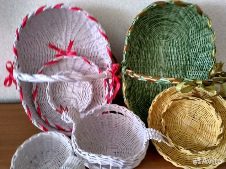 Плетеные корзины