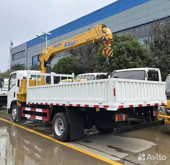 Isuzu Elf с КМУ, 2024