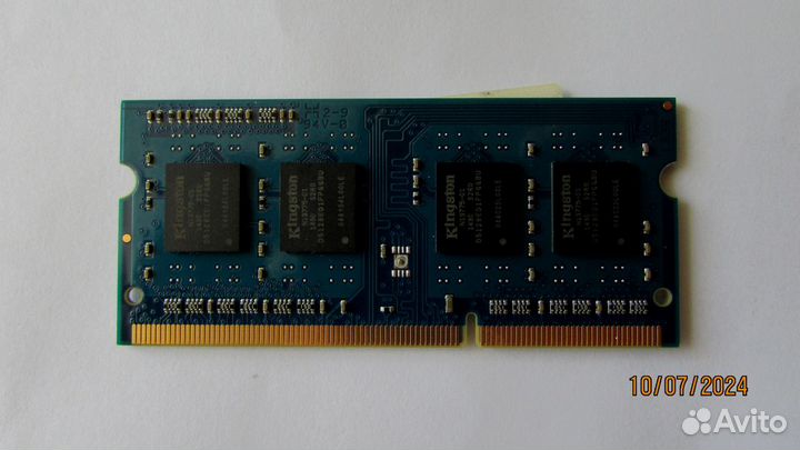 Оперативная память для ноутбука DDR3l- 4GB