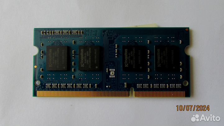 Оперативная память для ноутбука DDR3l- 4GB