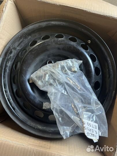 Оригинальные стальные диски VW 35 R15 5-112 D57,1