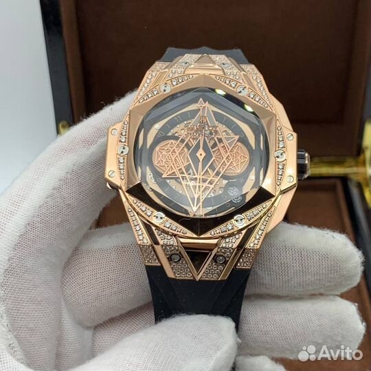 Мужские наручные часы Hublot Big Bang Sang Bleu II