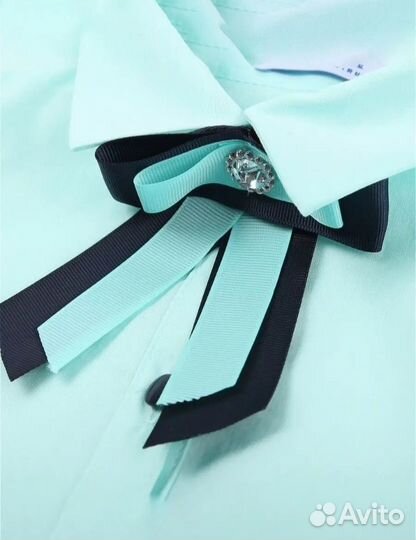 Блузка школьная для девочки 152 см Smena