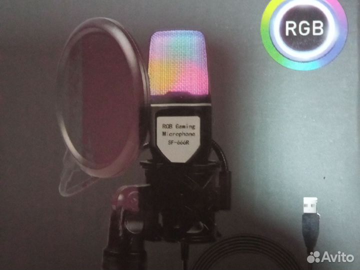 Студийный микрофон конденсаторный