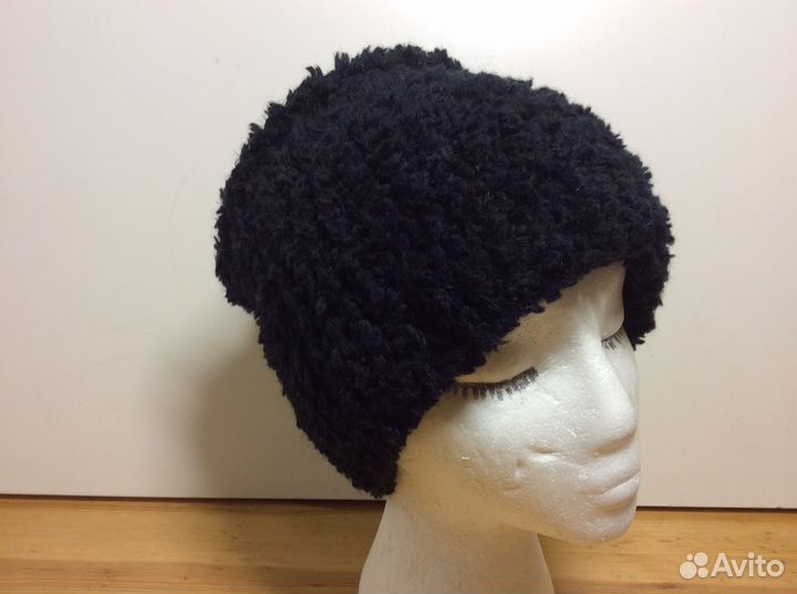 Стильная кубаночка итальянская пряжа, 54-59,арт238